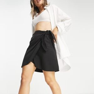 & Other Stories Paris Atelier Wrap Mini Skirt 4